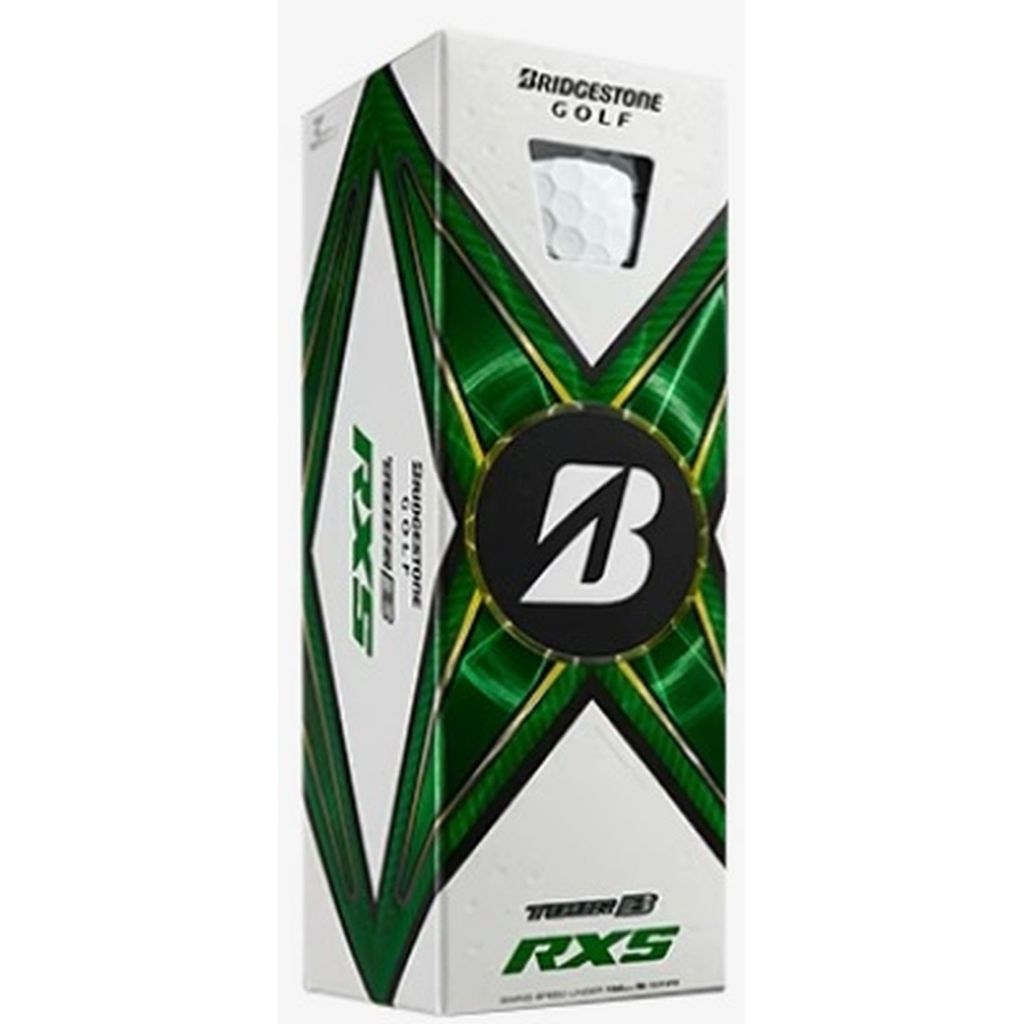 Bridgestone Tour B-RXS Golf Balls (White, 3pk) 1 Sleeve 2024