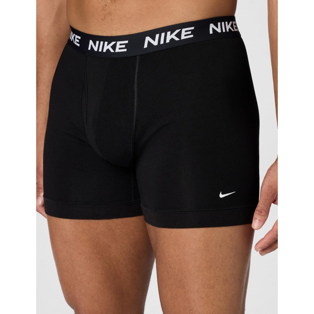 Nike Men's All Day Cotton Stretch W/Fly Boxer Brief 3pk Underwear