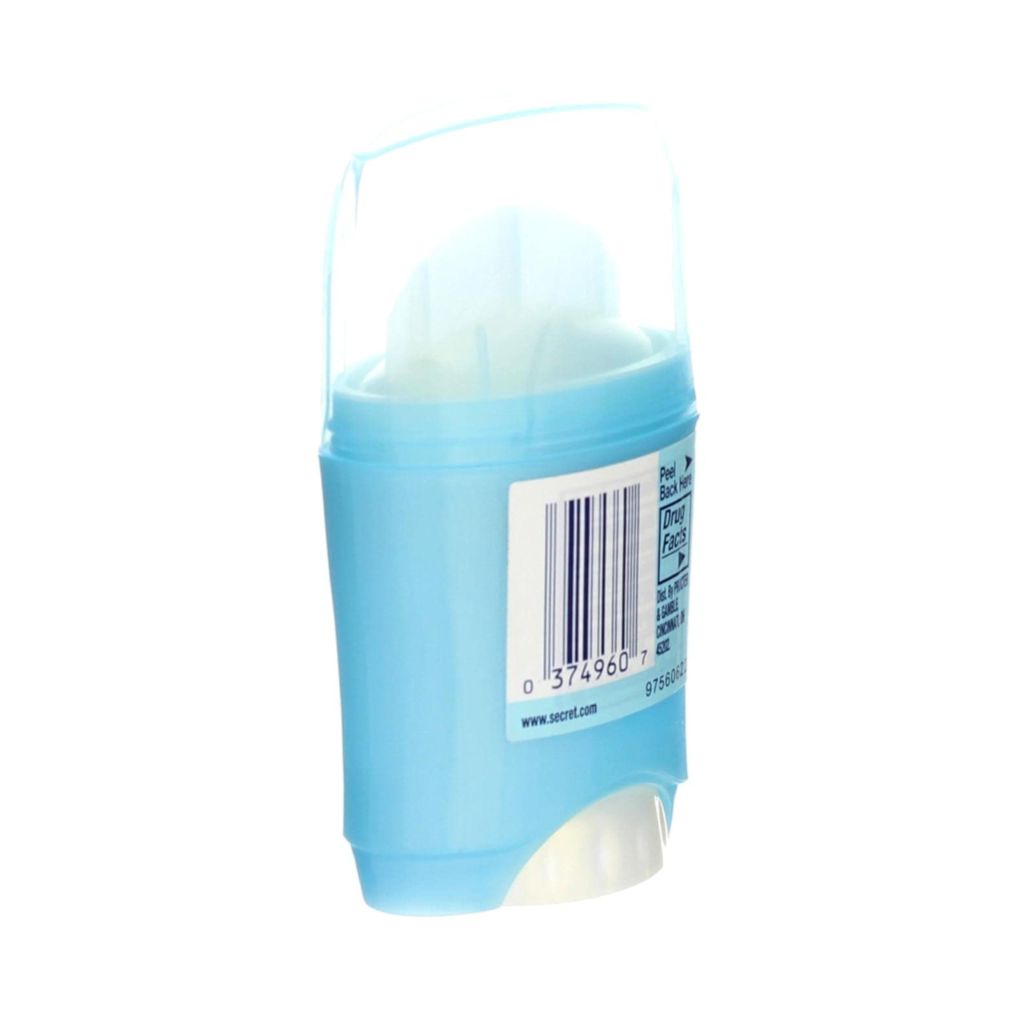 Secret Invisible Solid Antiperspirant and Deodorant, Powder Fresh, 0.5 Ounce Travel Size (Pack of 3)