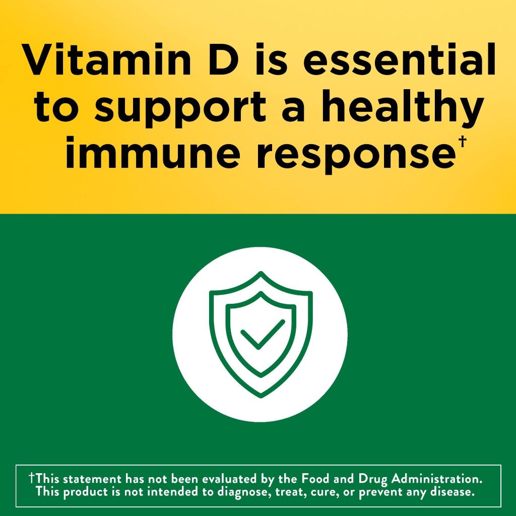 Nature Made - Vitamin D3 2000 IU - 100 Tablets
