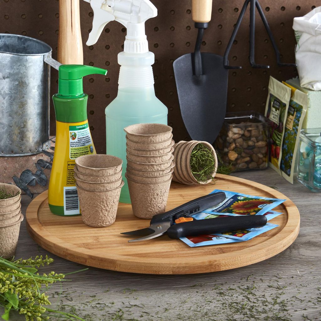 Copco Versatile 14-Inch Bamboo Lazy Susan