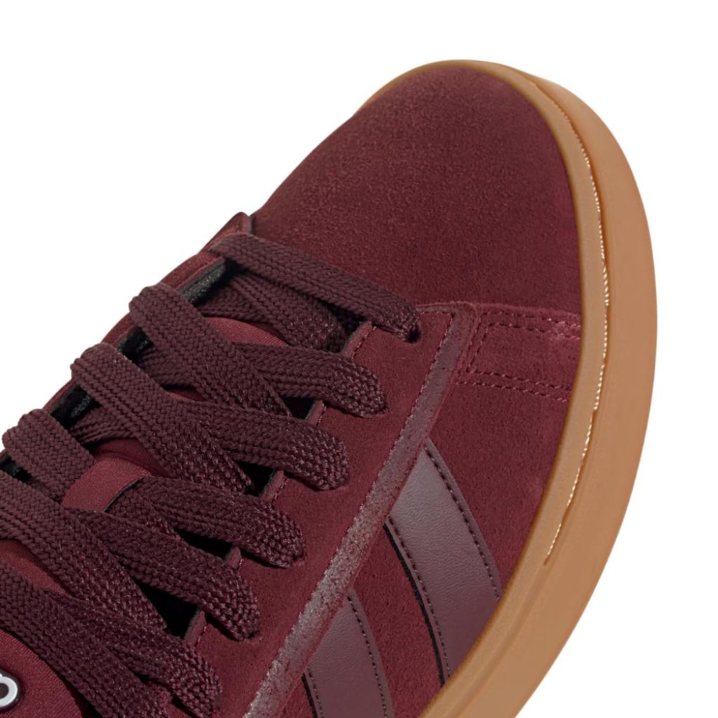 adidas Men's Grand Court Alpha Sneakers - Shadow Red/Aurora Ruby/Gum, Size 4