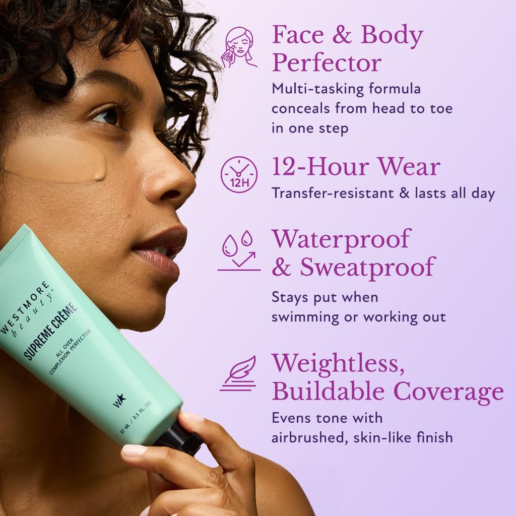 Westmore Beauty Supreme Creme All-Over Complexion Perfector - 3.3 Oz (Tan)