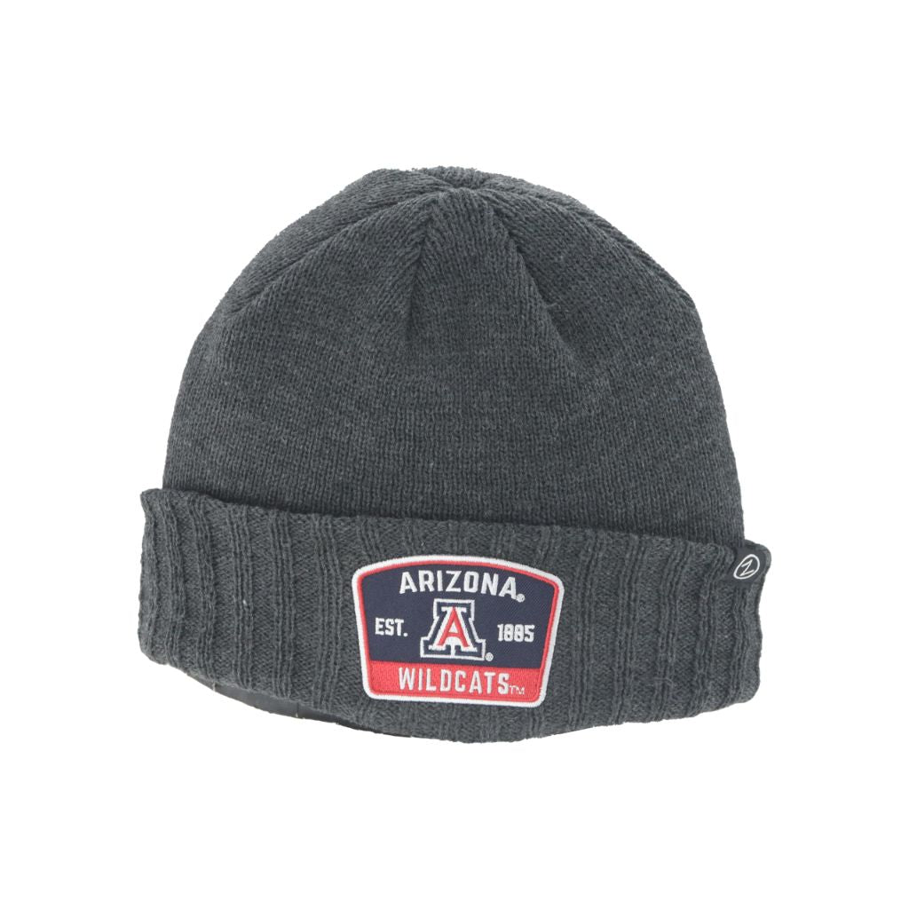 ZHATS Standard NCAA Officially Licensed Beanie Hat Ranger Patch Switch Charcoal