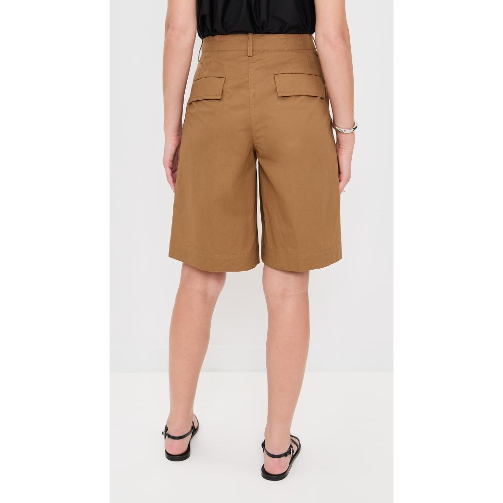 Theory Women's Relax Casual Shorts, Bronze, 8