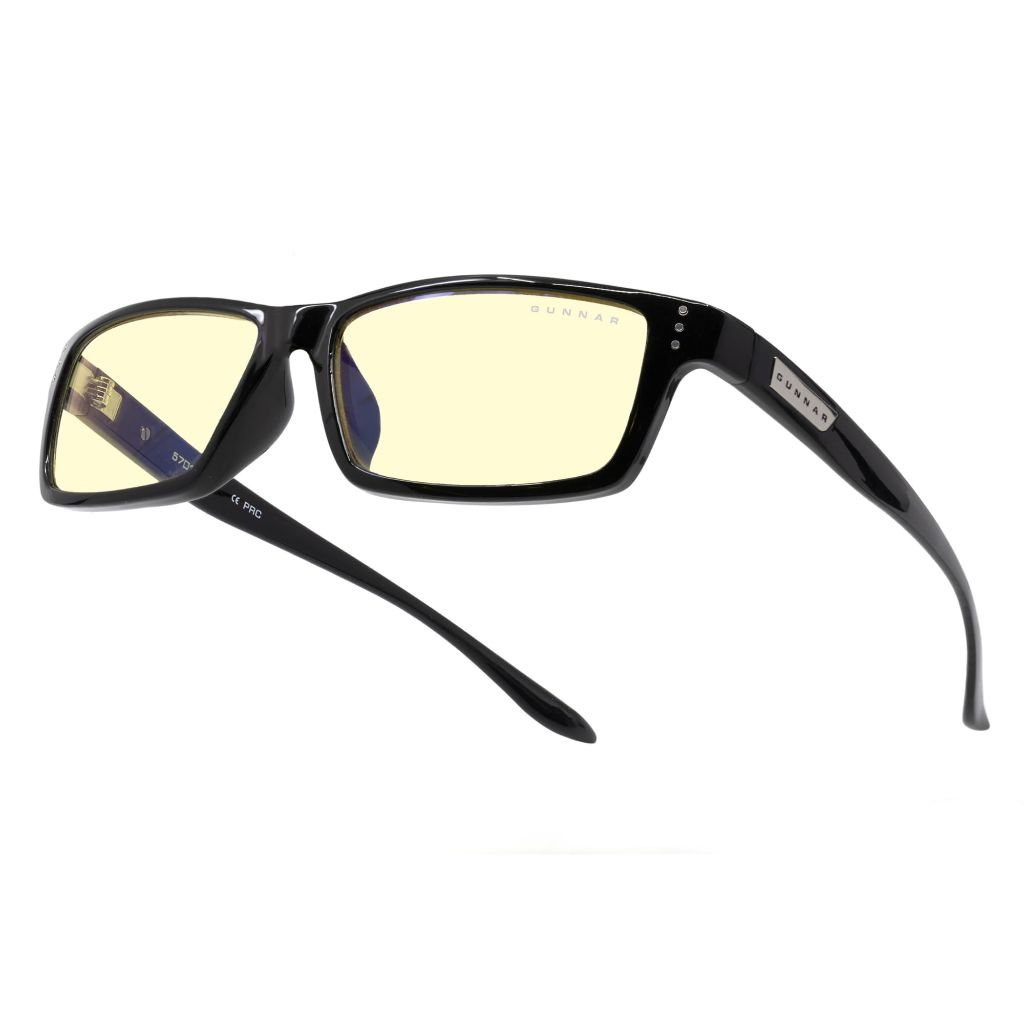 GUNNAR Premium Computer and Gaming Glasses For Men & Women - Riot Amber Tinted