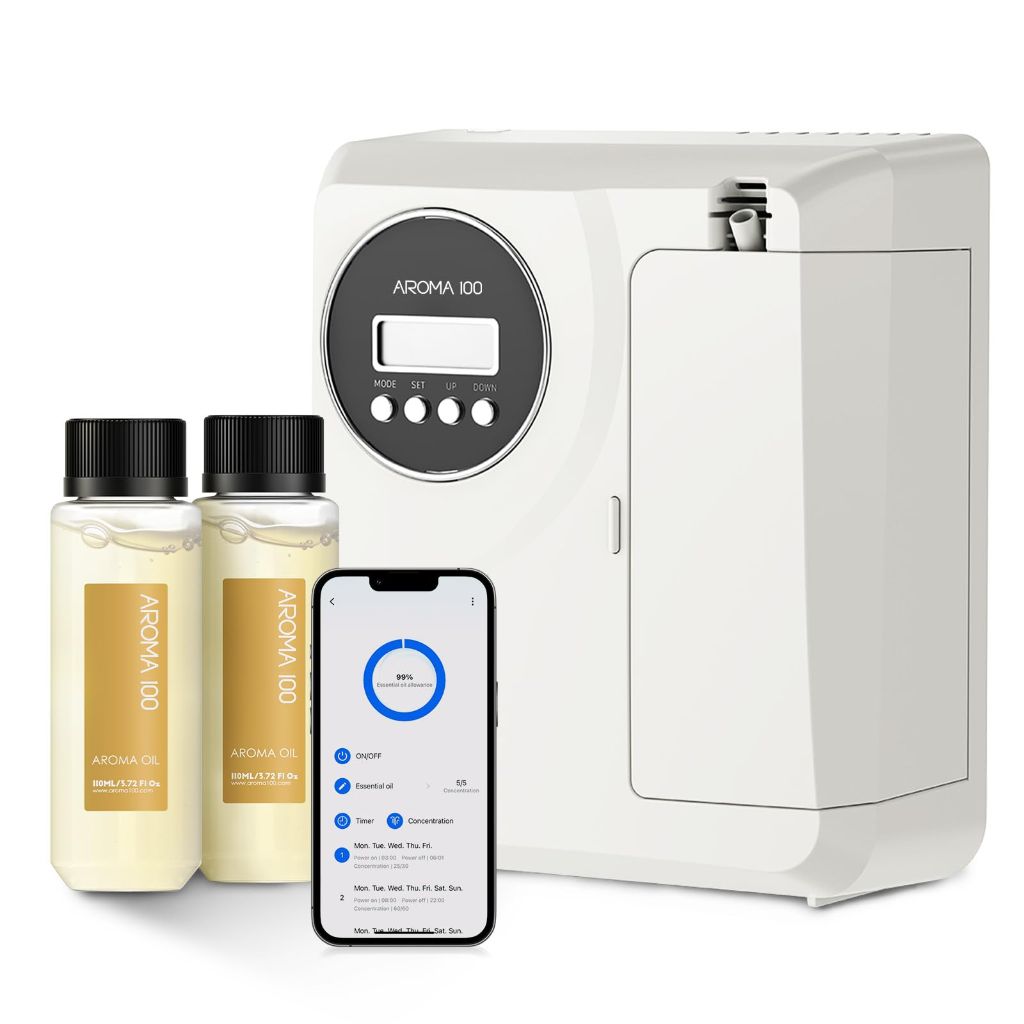 Aroma 100 - Waterless Diffuser - White