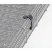 MidWest Homes for Pets Replacement Dog Crate Locking Latch, Plastic, Black, LATCHPL-1