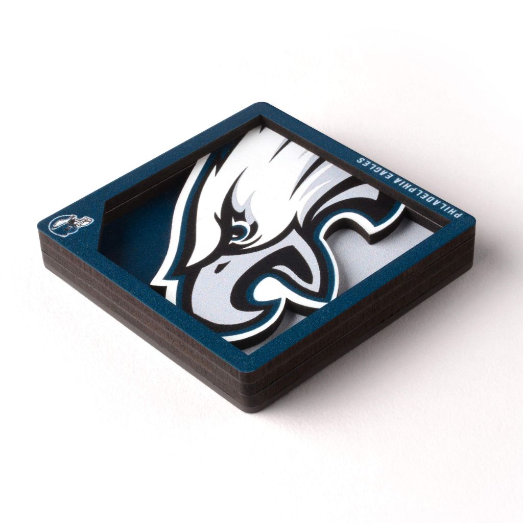YouTheFan NFL Philadelphia Eagles 3D Logo Series Magnets
