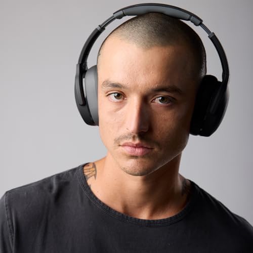 Skullcandy Crusher Evo Wireless Bluetooth Headphones, Noise Isolating - Asphalt