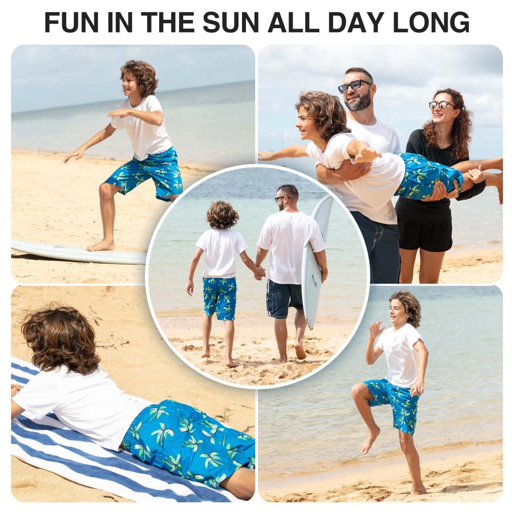 Palm Beach Swim Trunks- Royal Blue- 4T