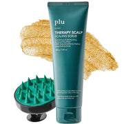 PLU Korean Therapy Scalp Scaling Scrub with Silicone Scalp Massager Brush