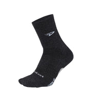 DeFeet Men's Woolie Boolie 4-Inch Sock, Charcoal, Large