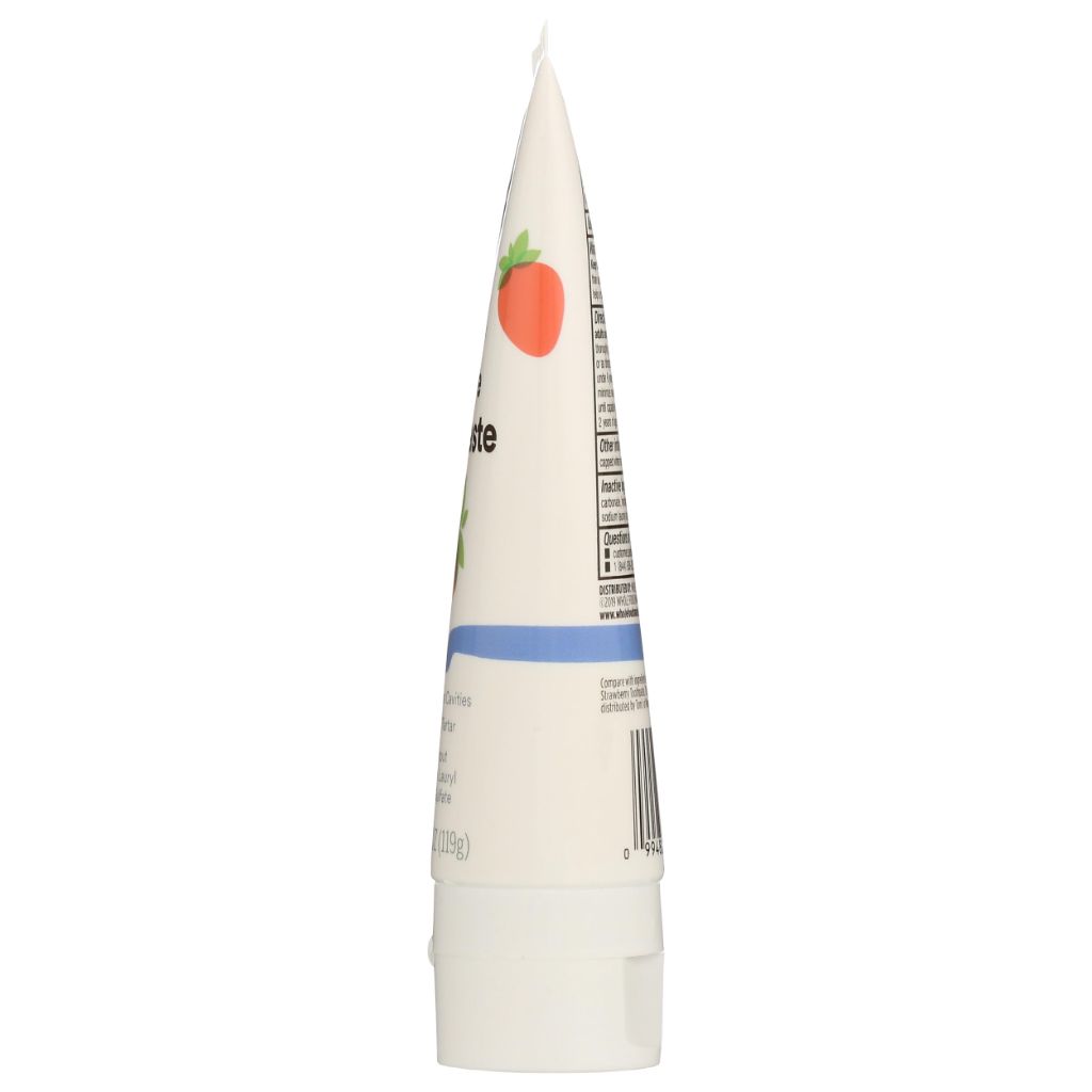 365 by Whole Foods Market, Kid's Strawberry Fluoride Toothpaste, 4.2 Ounce