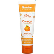 Himalaya Botanique Kids Toothpaste, Fluoride-Free, Orange Flavor - 4 oz