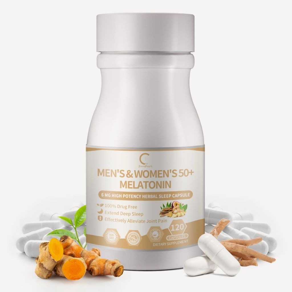 GPGP GreenPeople Ultra-High Complex Extended-Release melatonin  | 120 Capsules