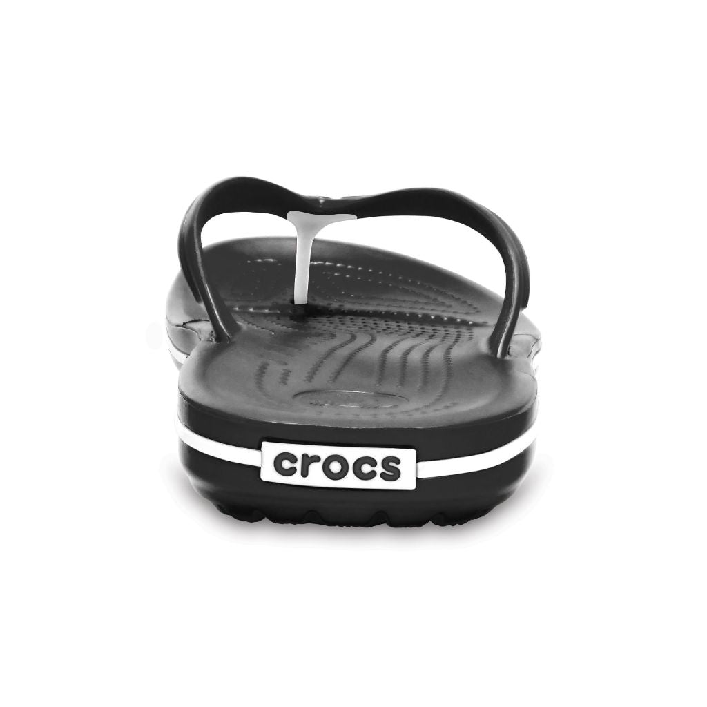 SZ 12M / 14W Crocs Unisex Adult Crocband Flip Flop Sandals | Black