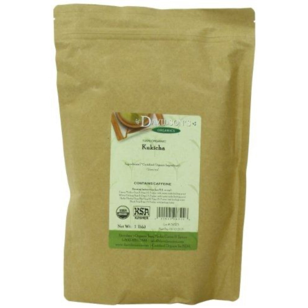 Davidson Organic Tea 6324 Bulk Kukicha Tea