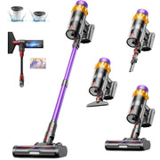 Self-Standing Cordless Vacuum with Charging Dock Station, LED Display, 550W