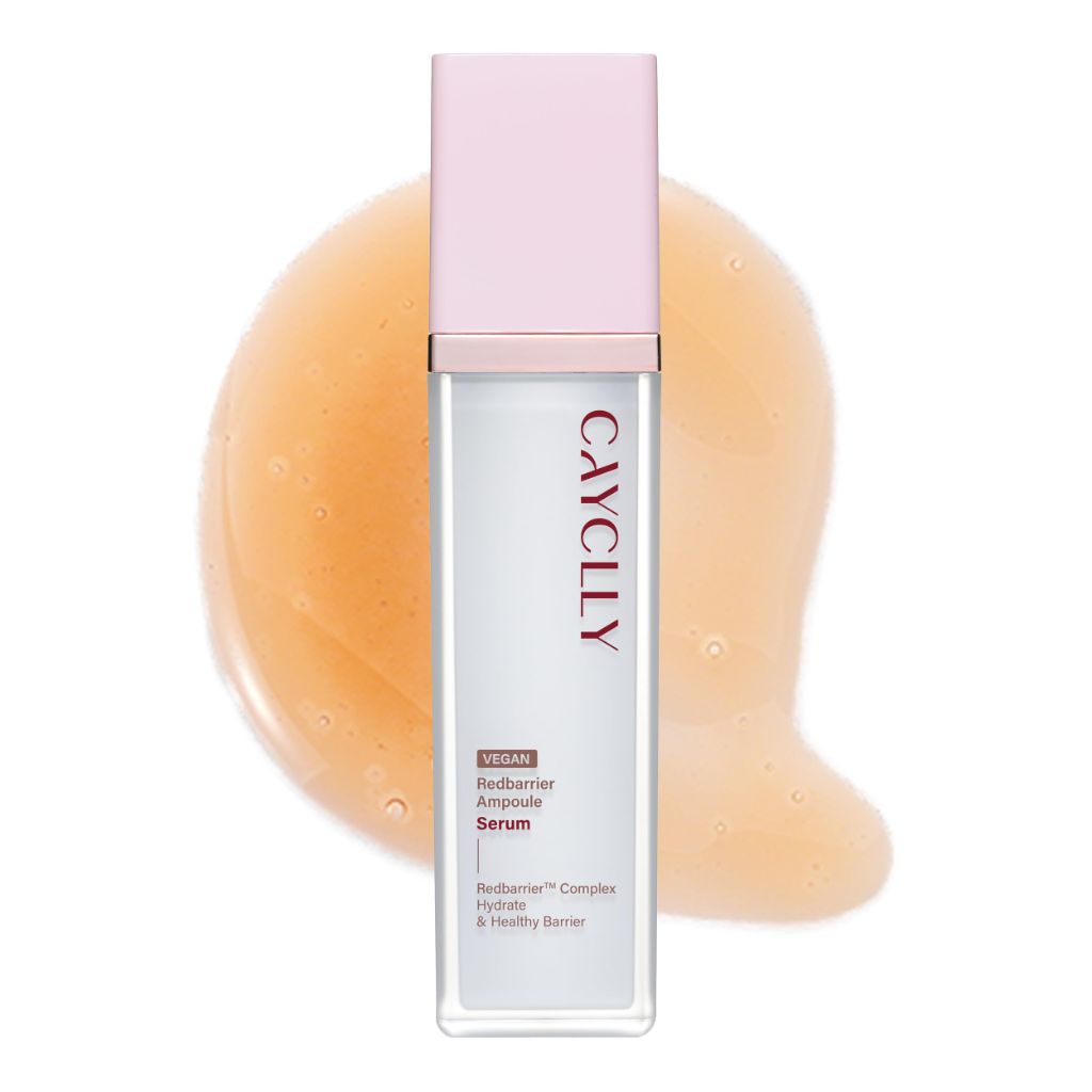 Cayclly Redbarrier Ampoule Serum | Anti-Aging Face Serum with Peptides & Niacinamide to Visibly Smooth Expression Lines & Wrinkles | Vegan Korean Skincare for Firming & Radiance, 1.69 fl. oz