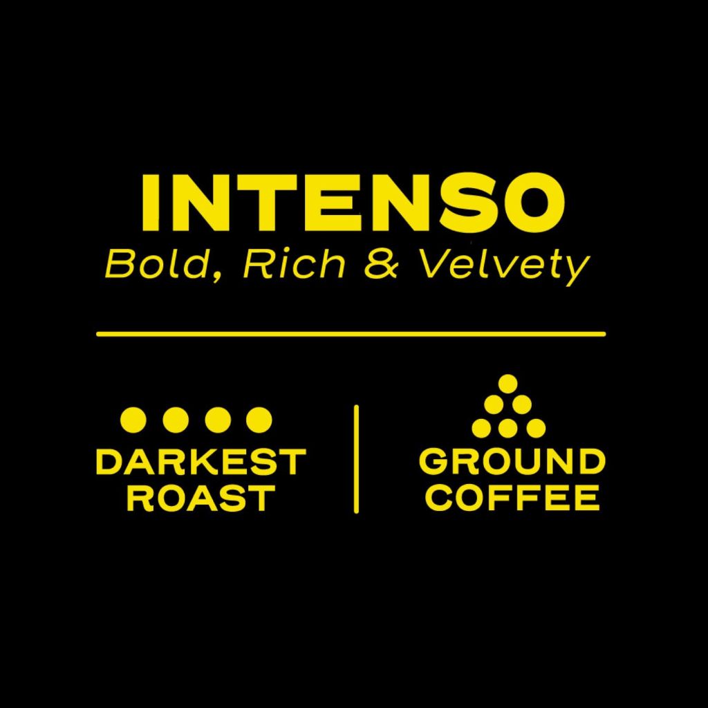 Cafe Sello Rojo Intenso Darkest Roast Ground Coffee, 10 oz