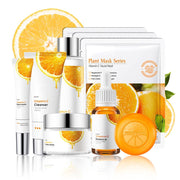 Sadoer Vitamin C Hydrating Facial Kit Skincare Gift Set - 9pcs