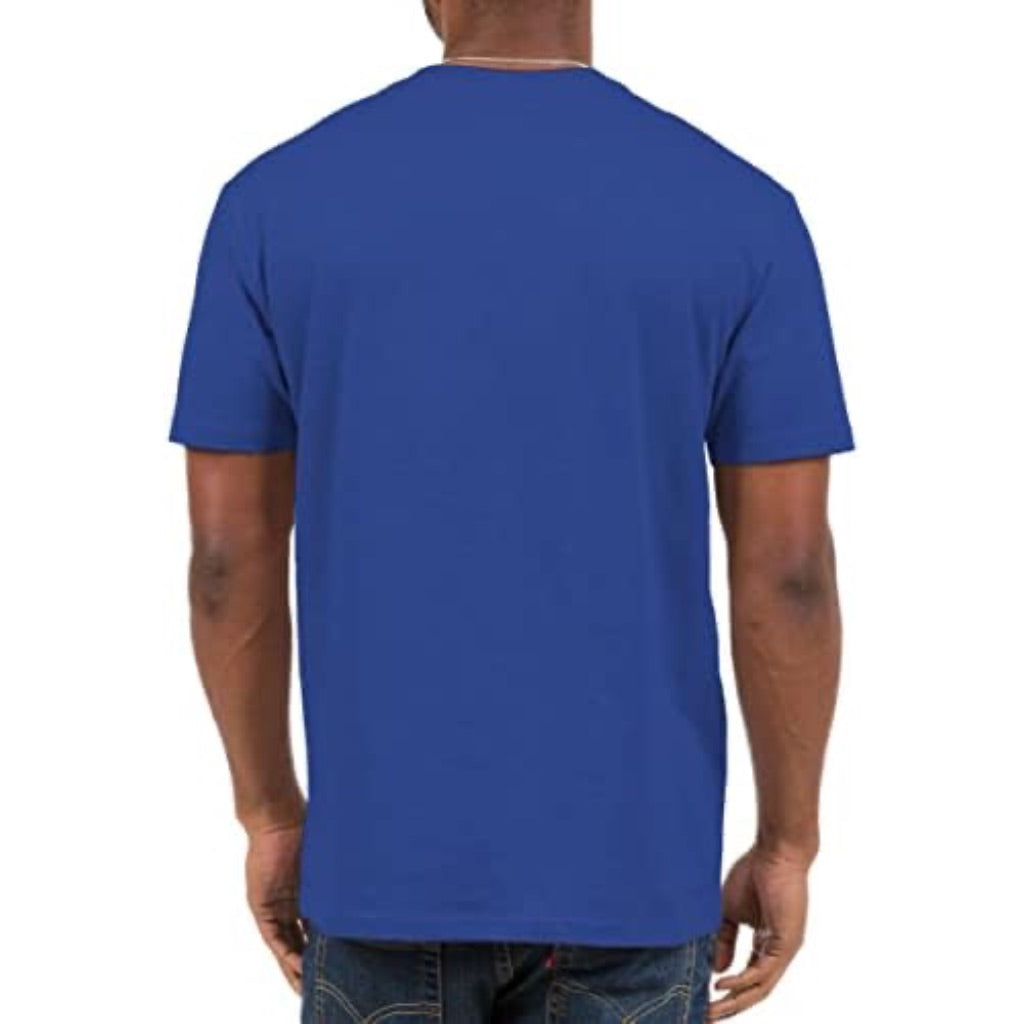 Junk Food Adults Officially Licensed NBA Golden State Warriors Short Sleeve T-Shirt - Blue, XL