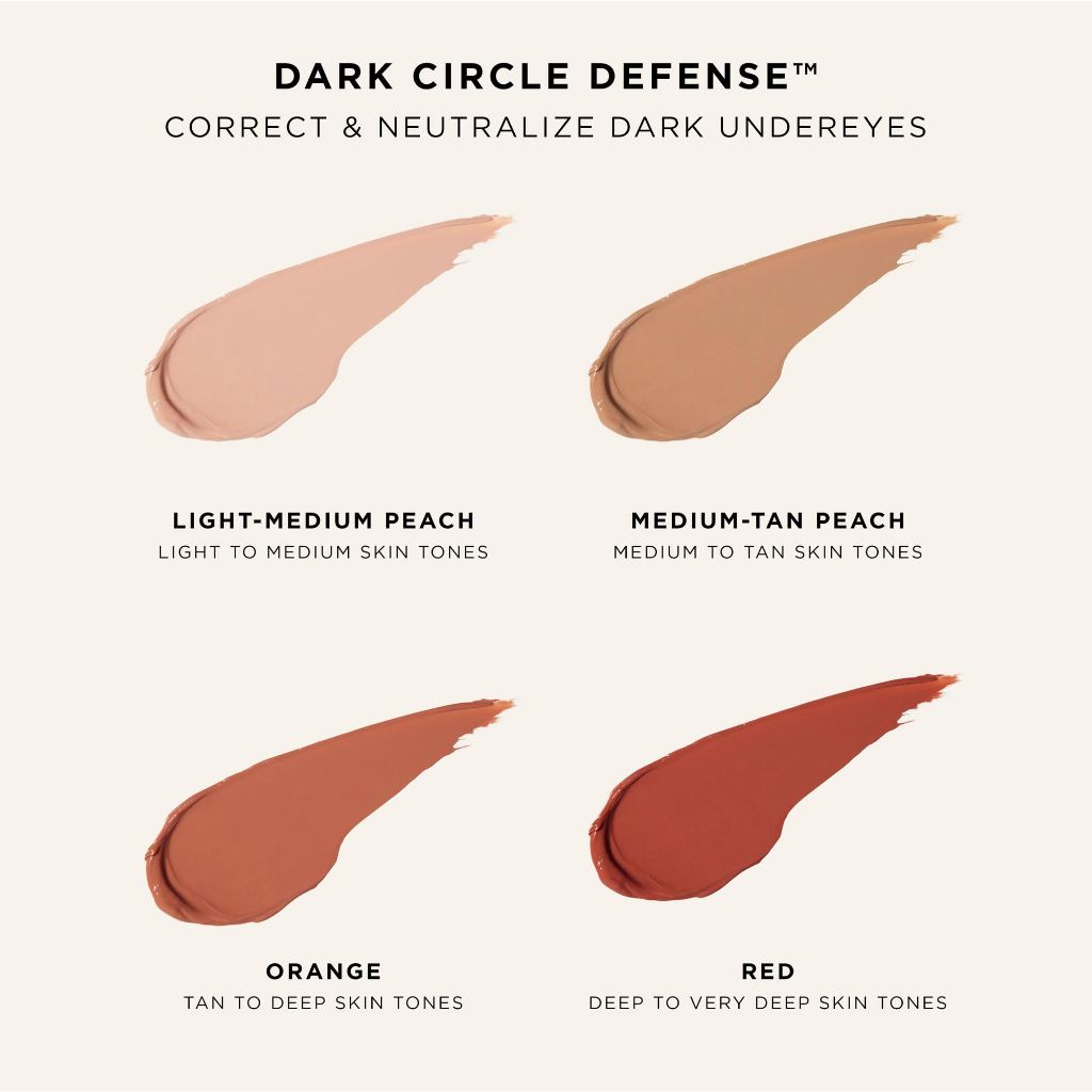 tarte Colored Clay CC Undereye Corrector Powder - Light-Medium Peach