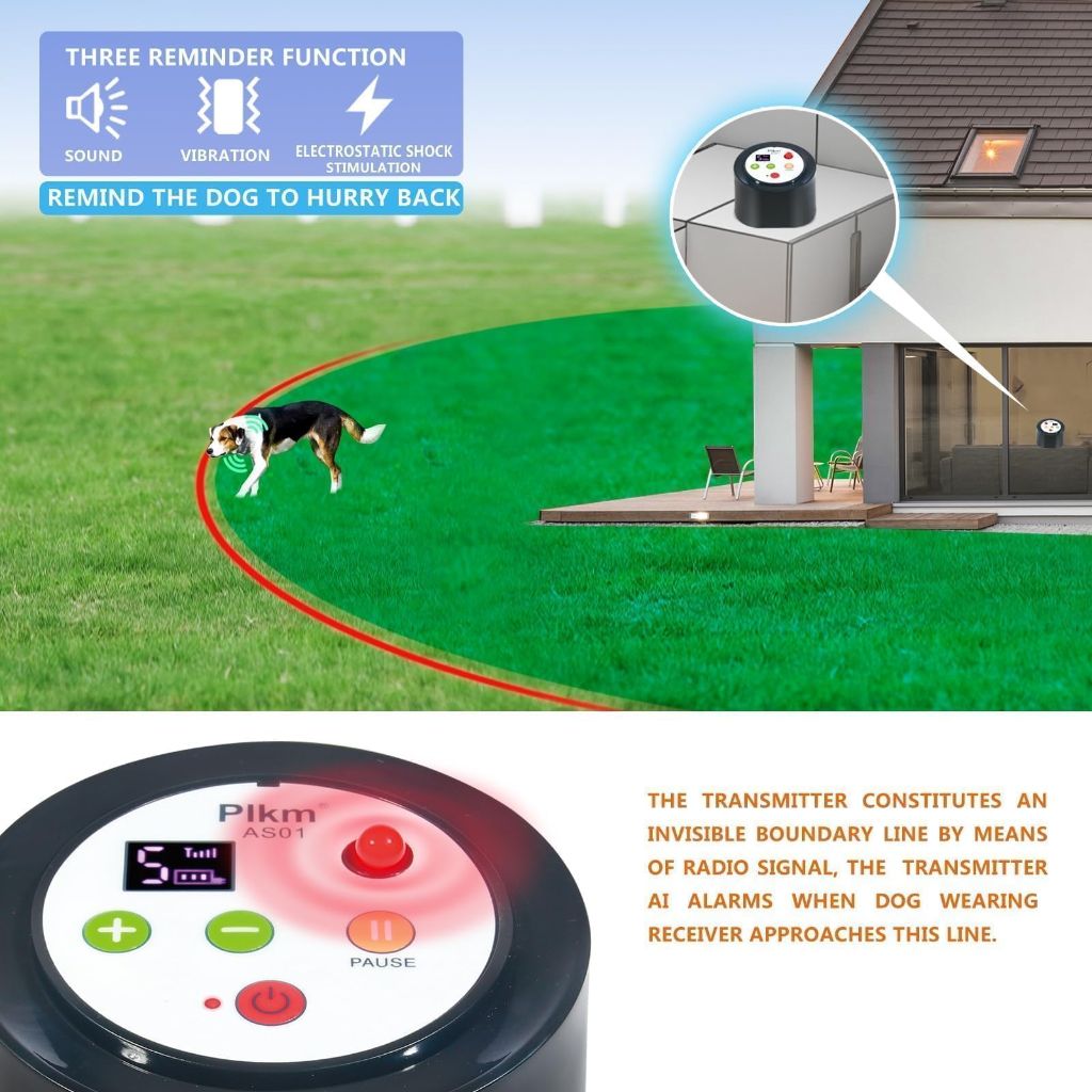 Plkm Dog Wireless Fence Intelligent Electric Pet 2026