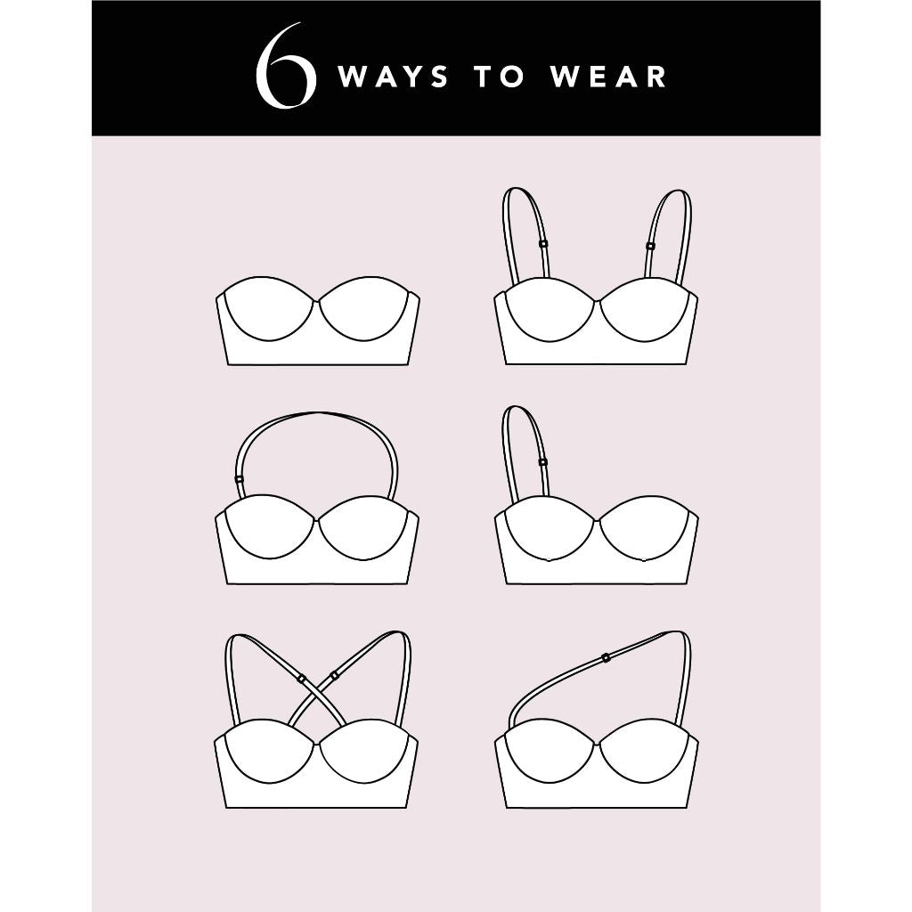 Light Lined Strapless Bra, 40DDD