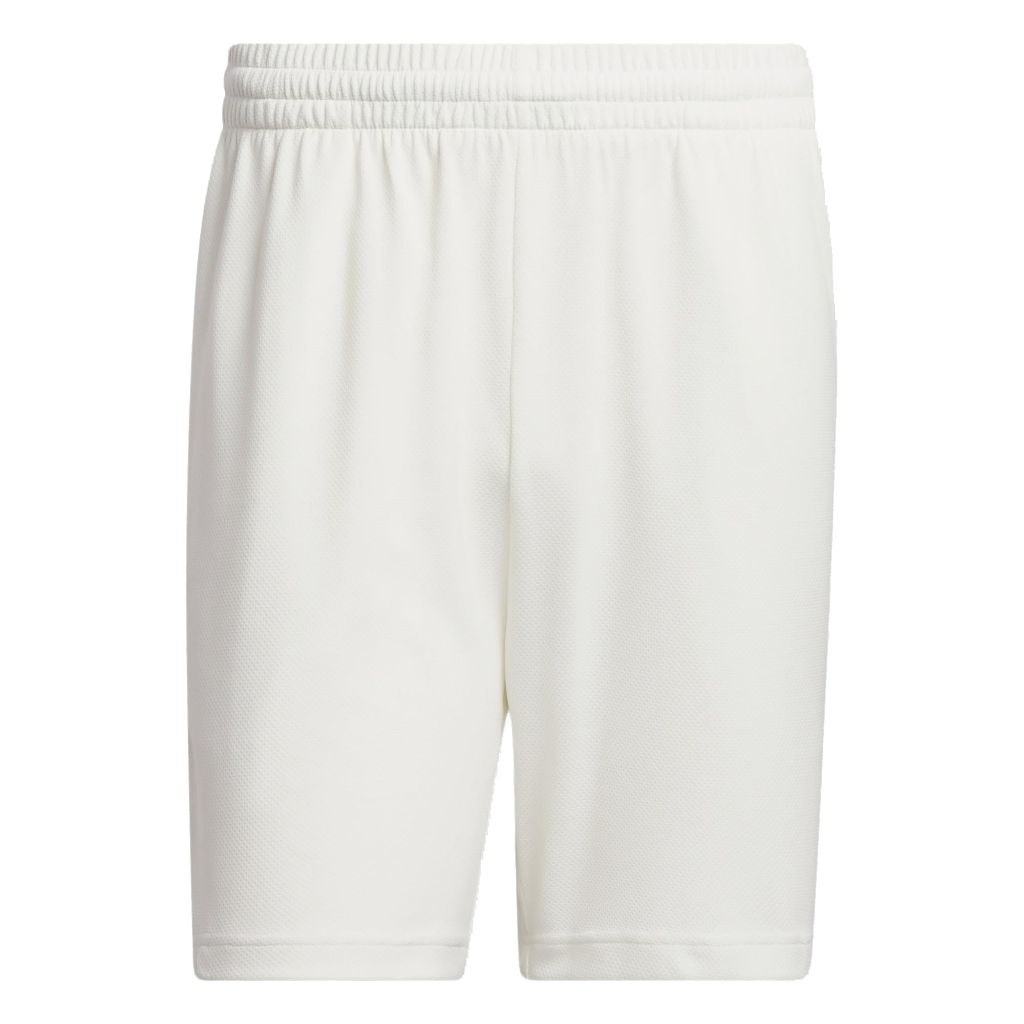 Adidas Originals Men's Badge of Sport Shorts, Off White/Orbit Grey, Small 9 Inch Inseam