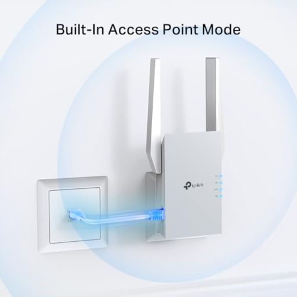 TP-Link RE515X AX1500 WiFi 6 Range Extender w/Ethernet Port