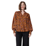 DO by Dee Ocleppo Womens Jane Long Sleeve Button Front Blouse Standard - size XL