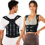 Xihan Back Brace & Posture Corrector, Black, SZ  L