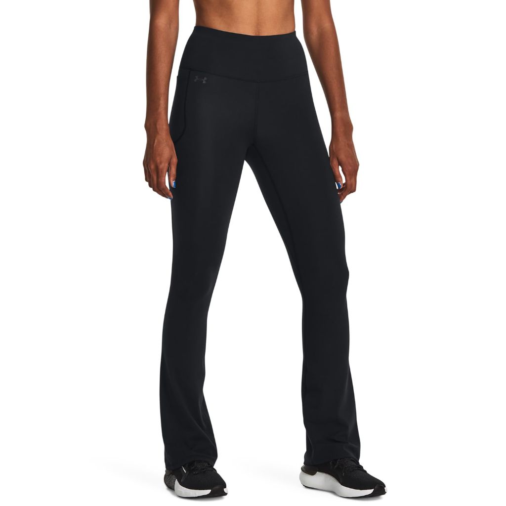 Under Armour Womens Motion Flare Pants, (001) Black / / Jet Gray, Medium