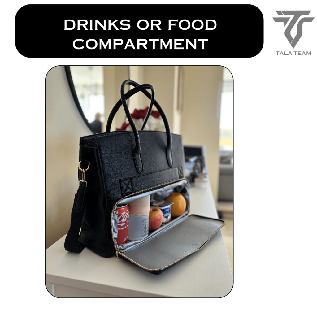 Tala Team Tote Bag For Women with Insulated Lunch Compartment