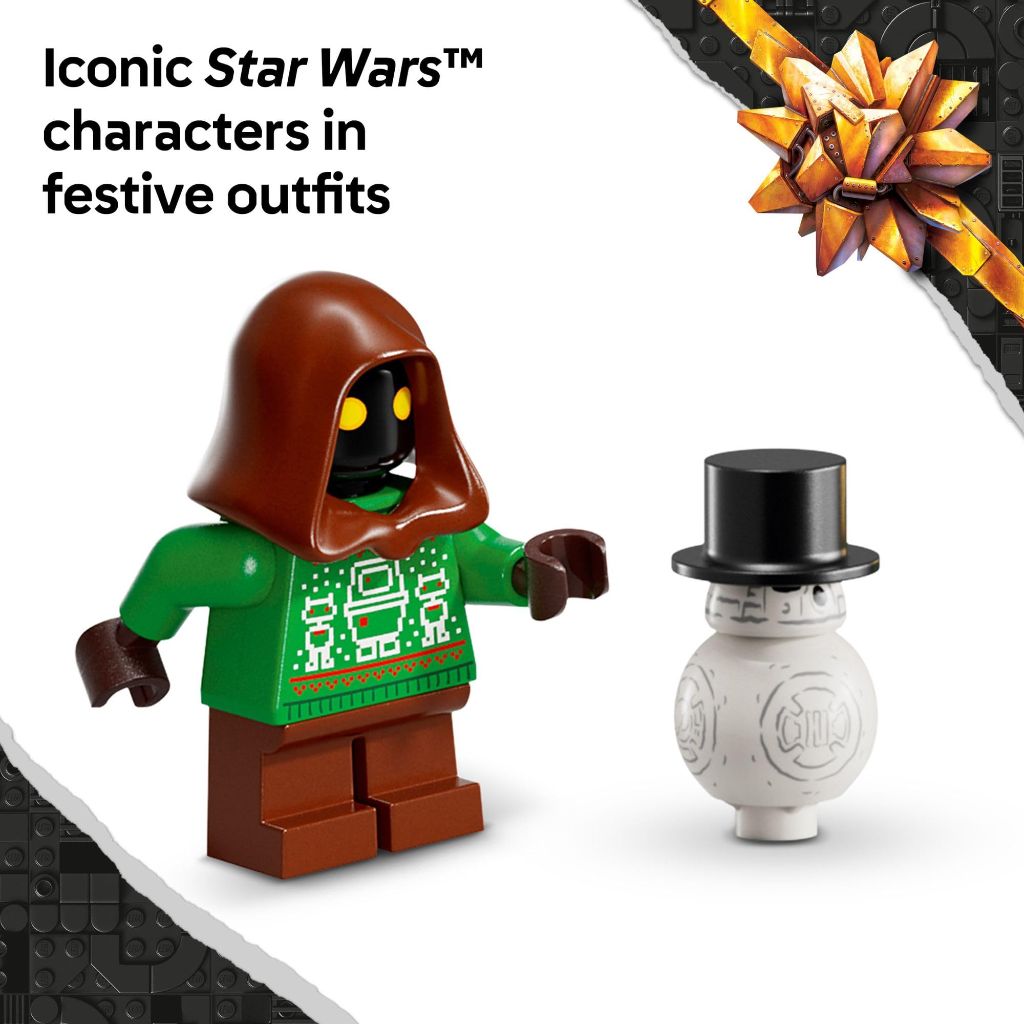 LEGO Star Wars Advent Calendar 2025 Holiday Countdown Playset 75418
