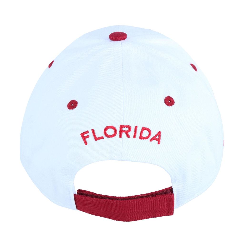 Jerry Leigh Disney Adult's Classic Mickey Mouse Baseball Cap Hat, White, One Size