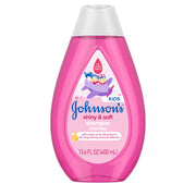 Johnson's Shiny & Soft Kids' Shampoo with Argan Oil & Silk Proteins, 13.6 fl. oz