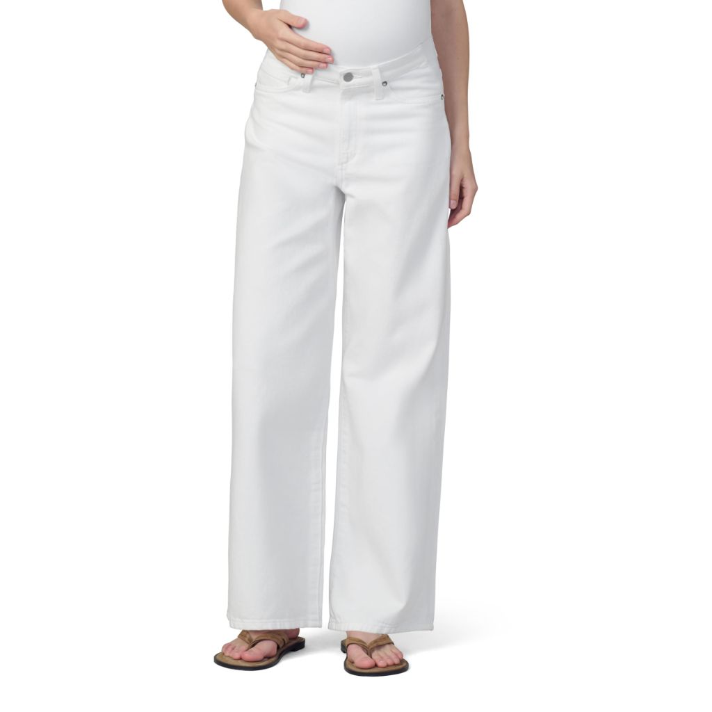Joe's Jeans Women's The Ryan Maternity Straight Leg Jean, White, 34