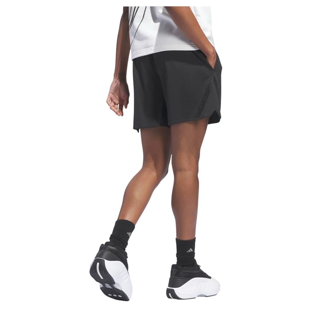 Adidas Women's Select Basketball Shorts, Black/Black, XX-Small