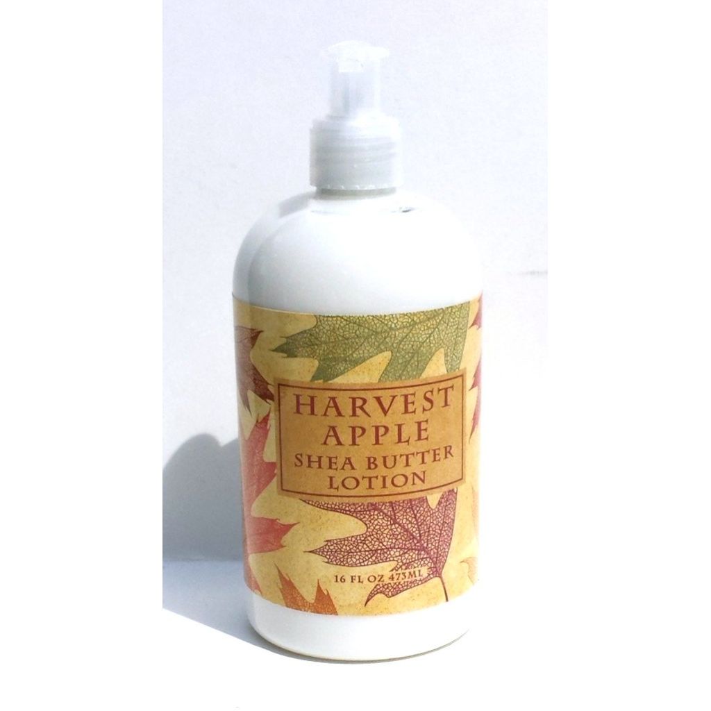 Greenwich Bay HARVEST APPLE Hand and Body Lotion with Shea Butter, Apple Blossom Oil and Sweet Almond Oil, 16oz