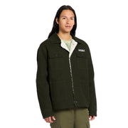SZ L, Airwalk Men's Sherpa-Lined Shirt Jacket