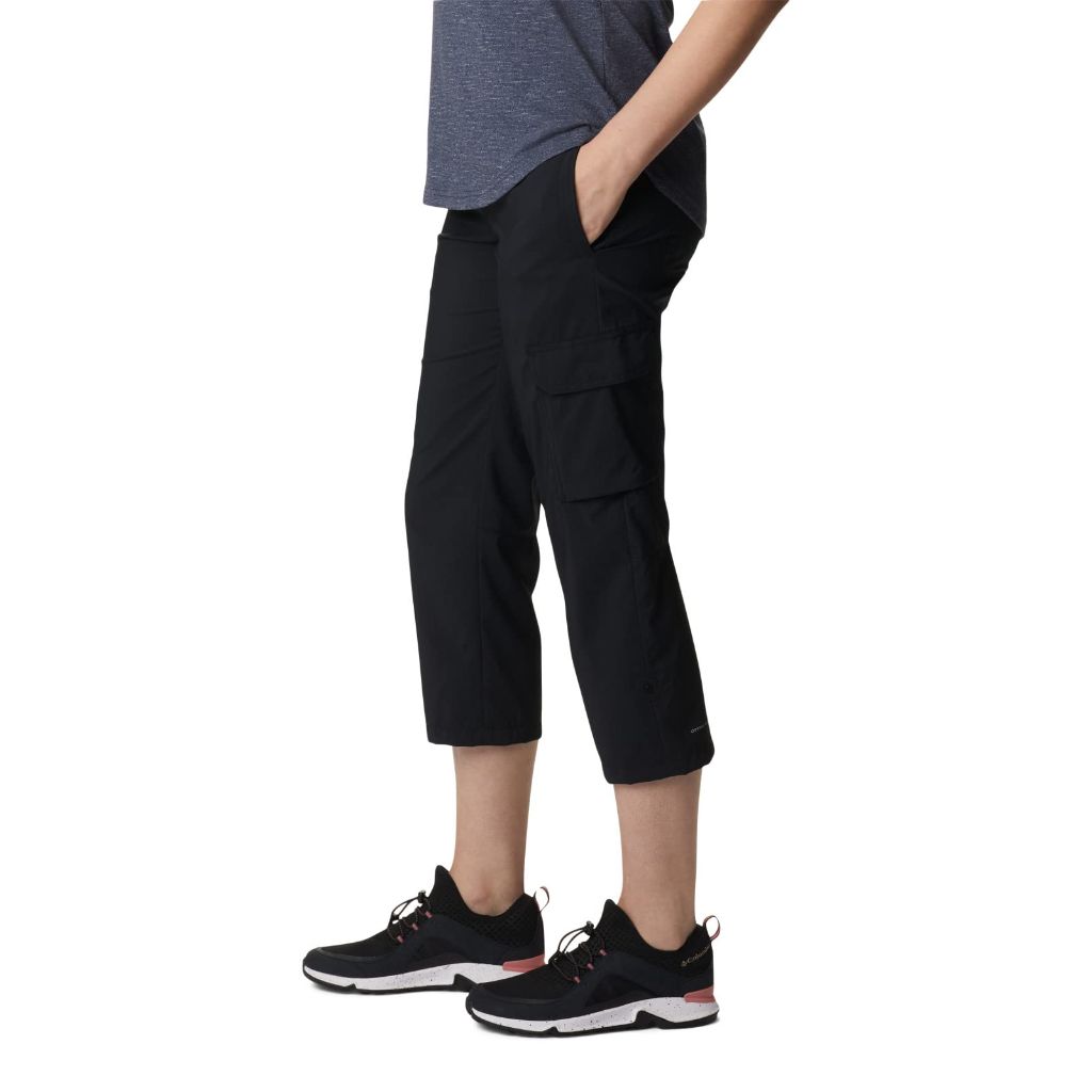 SZ 18W Columbia Women's Silver Ridge Utility Capri | Black
