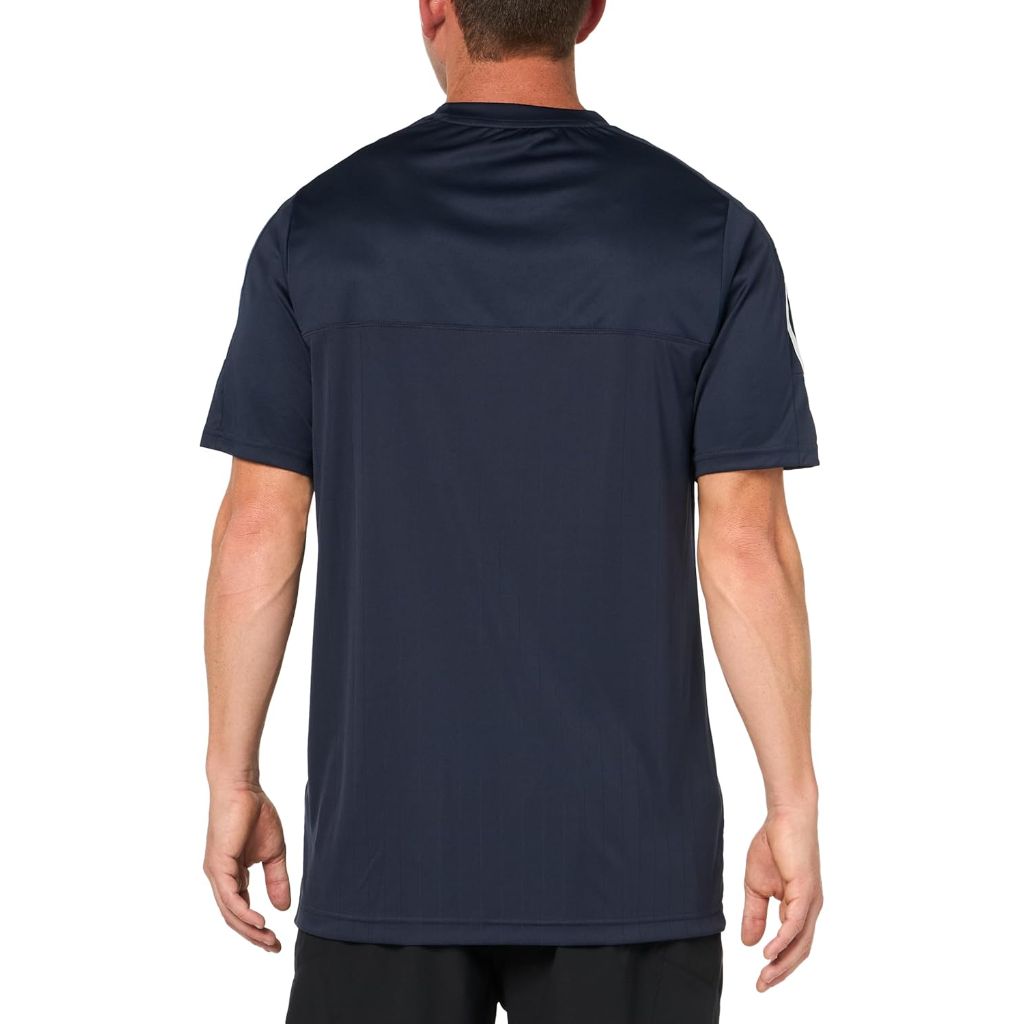 adidas Men's Tiro Tee, Short Sleeve, Crew Neck - Legend Ink/Navy - Size XLT