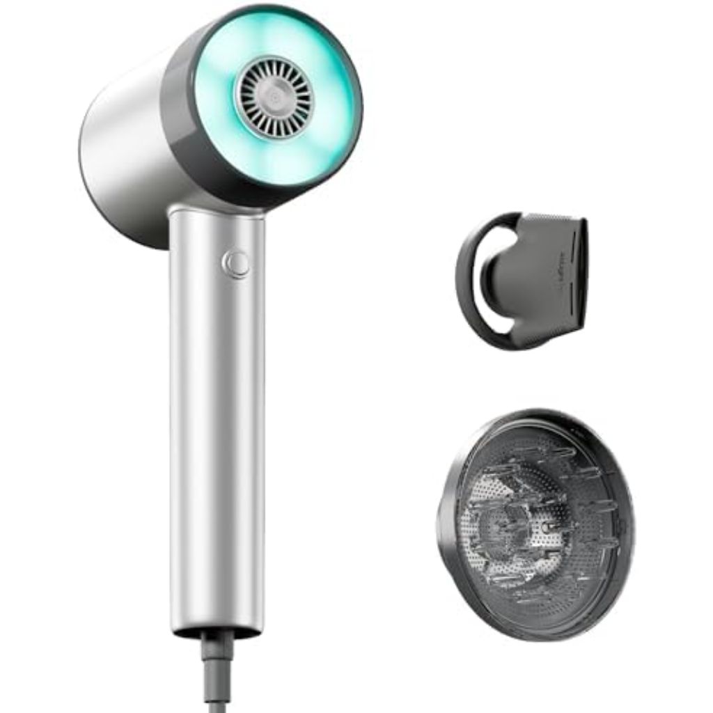 AirLight Pro Hair Dryer - Augmented with Infrared Light, Tested on All Hair Types, Fast Drying Without Damage