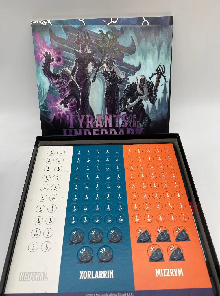 Dungeons & Dragons Tyrants of the Underdark Board Game