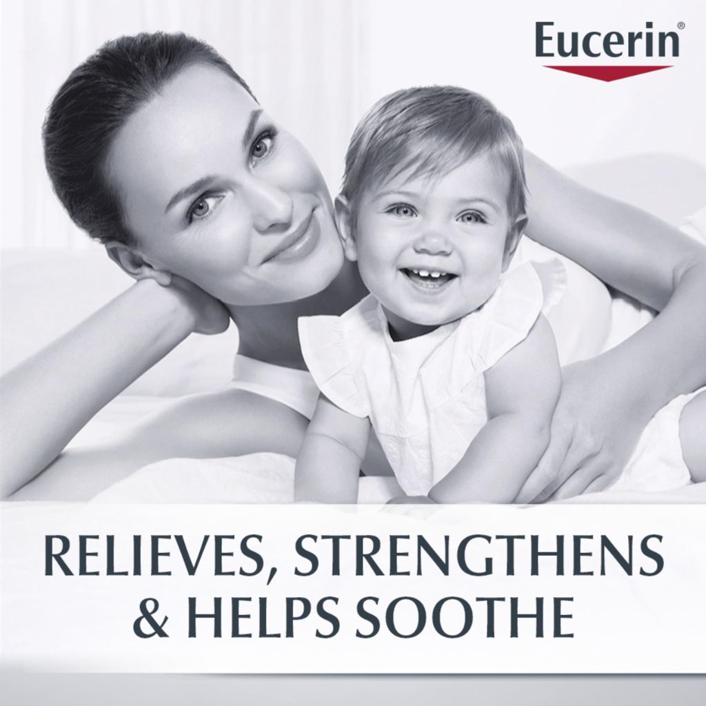Eucerin Baby Eczema Relief Body Cream, Fragrance Free, 8 Oz Tube