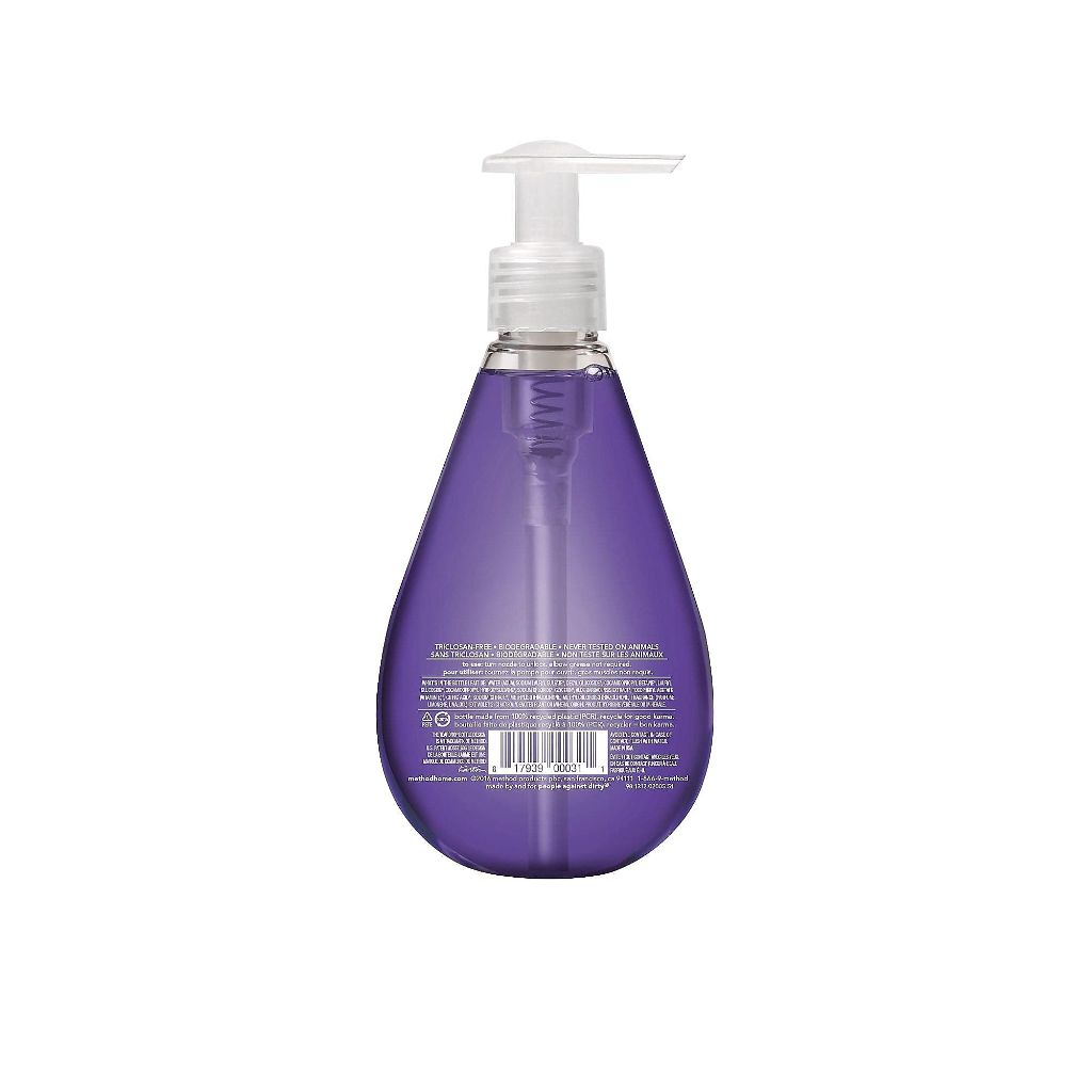 Method Plant-Based Hand Wash Pump Bottle - French Lavender, 12 fl. oz.