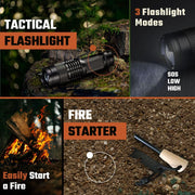 369pcs Go Bag Emergency Survival Backpack Kit